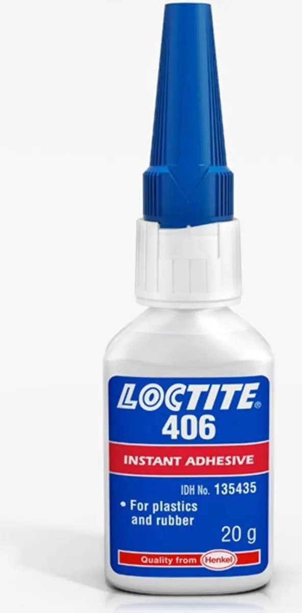 LOCTITE 406 20 gr Is een instantkleefstof die speciaal is ontworpen voor de snel