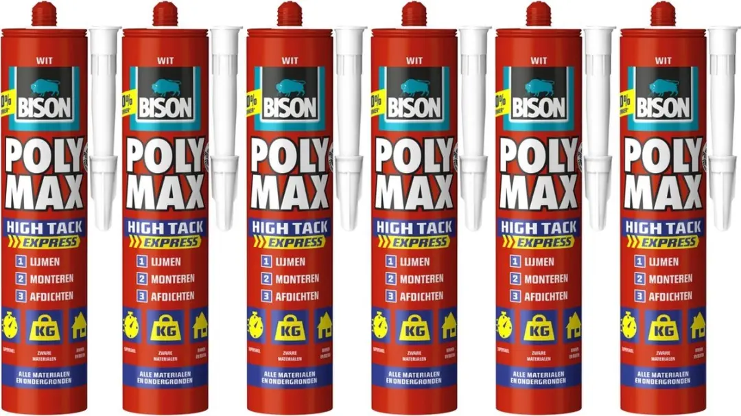 Bison poly max high tack express