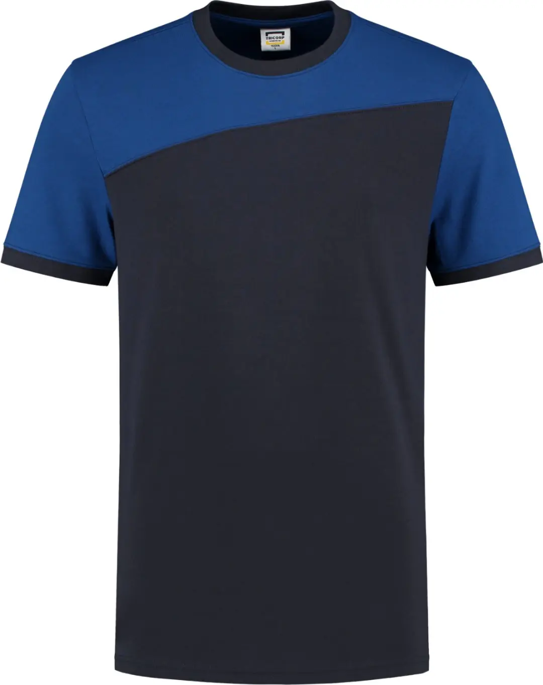 Tricorp T-shirt Bicolor 102006 - Zwart/Rood - XL - afbeelding 5 van 6