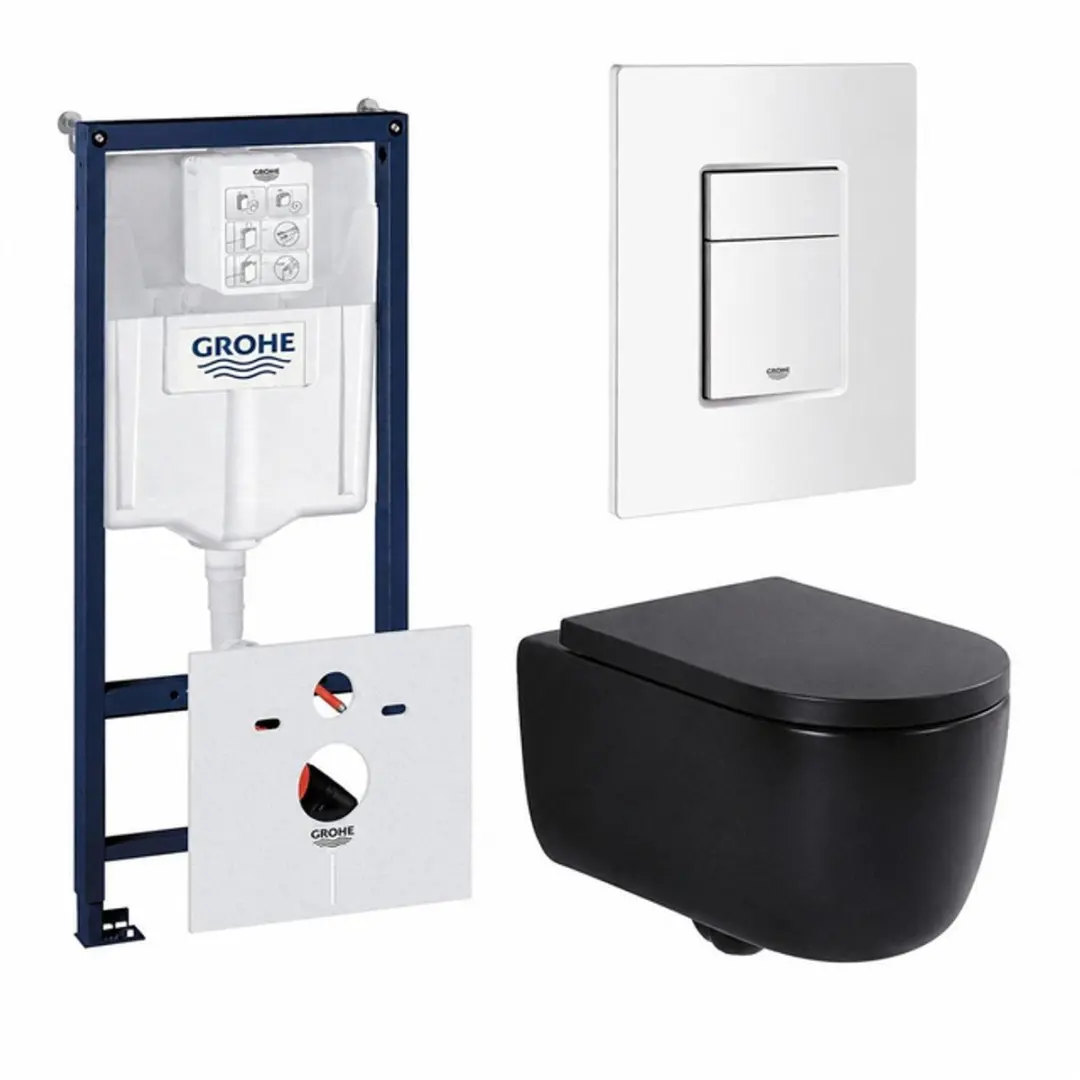 QeramiQ Dely Swirl Toiletset
