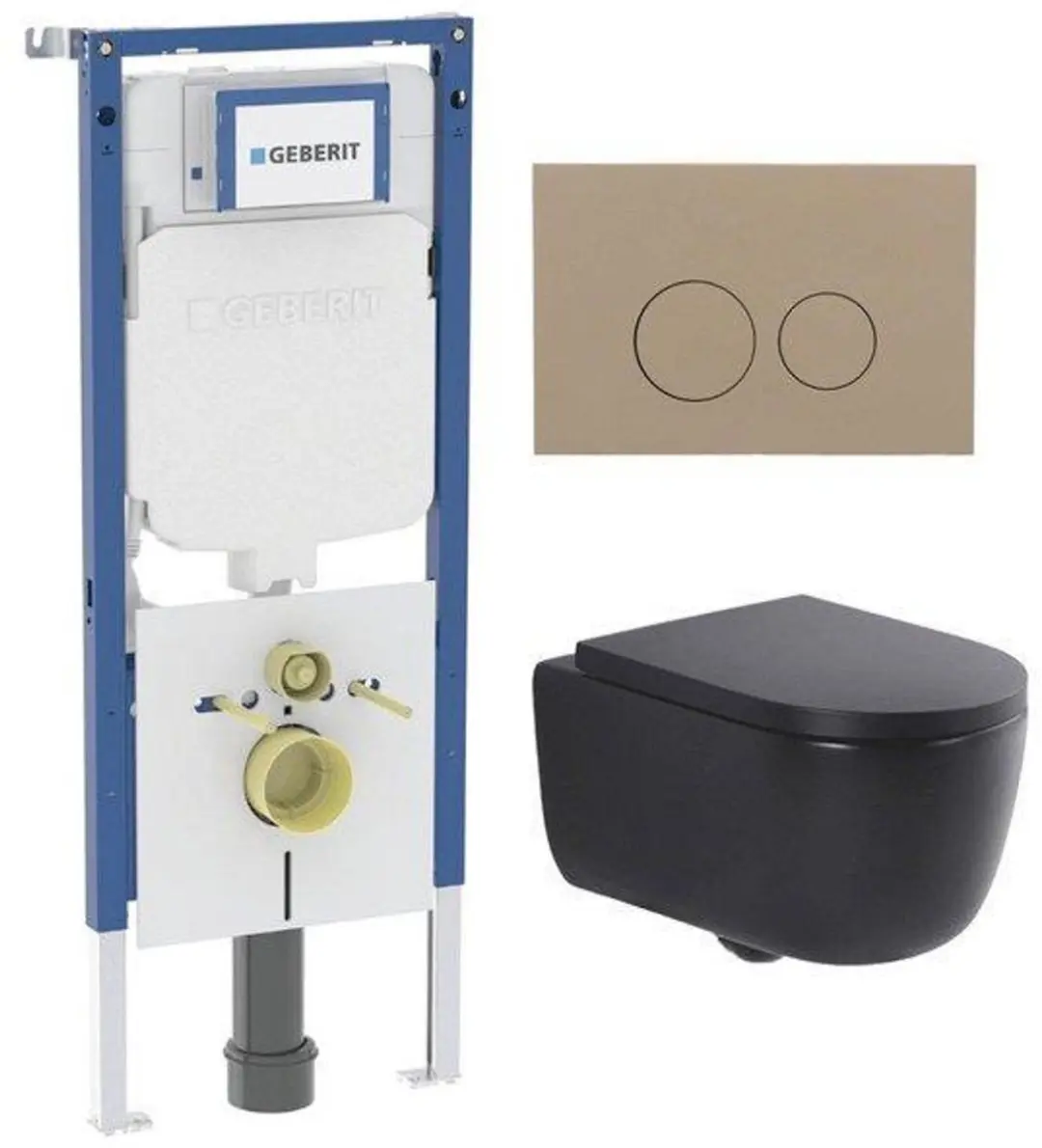 QeramiQ Dely Swirl Toiletset