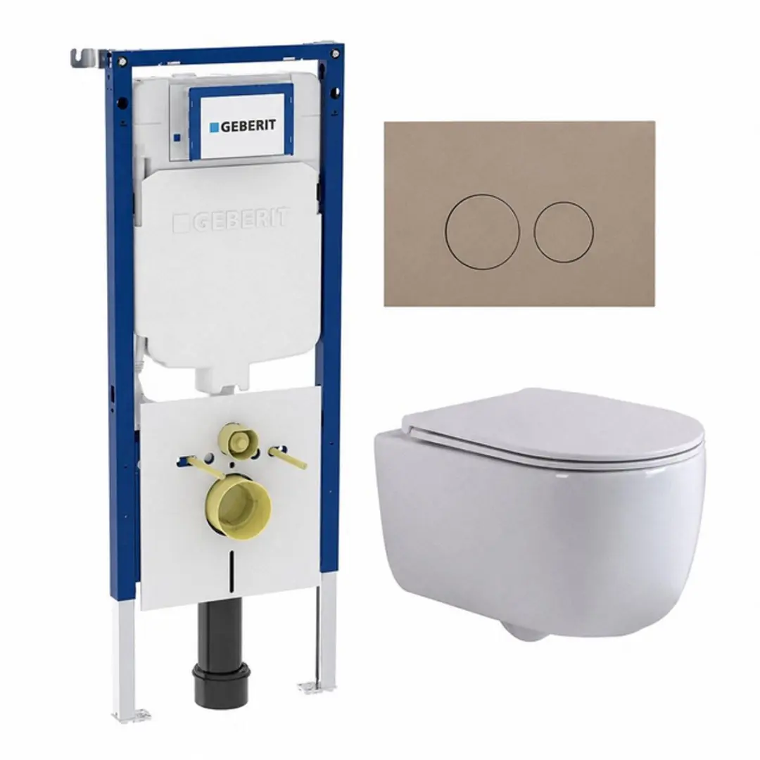 QeramiQ Dely Swirl Toiletset