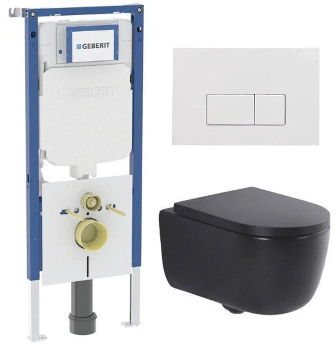 QeramiQ Dely Swirl Toiletset