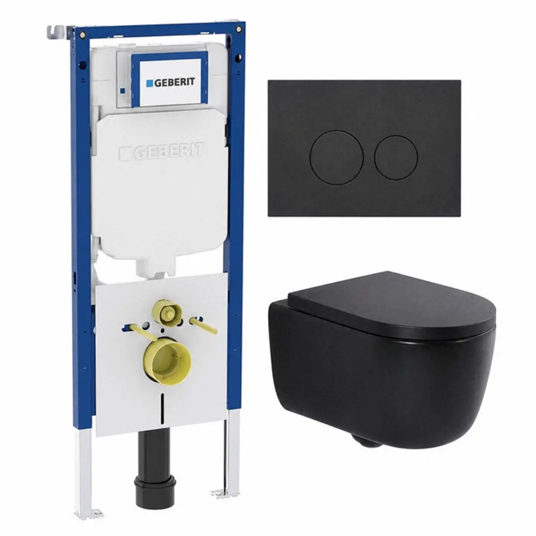 QeramiQ Dely Swirl Toiletset