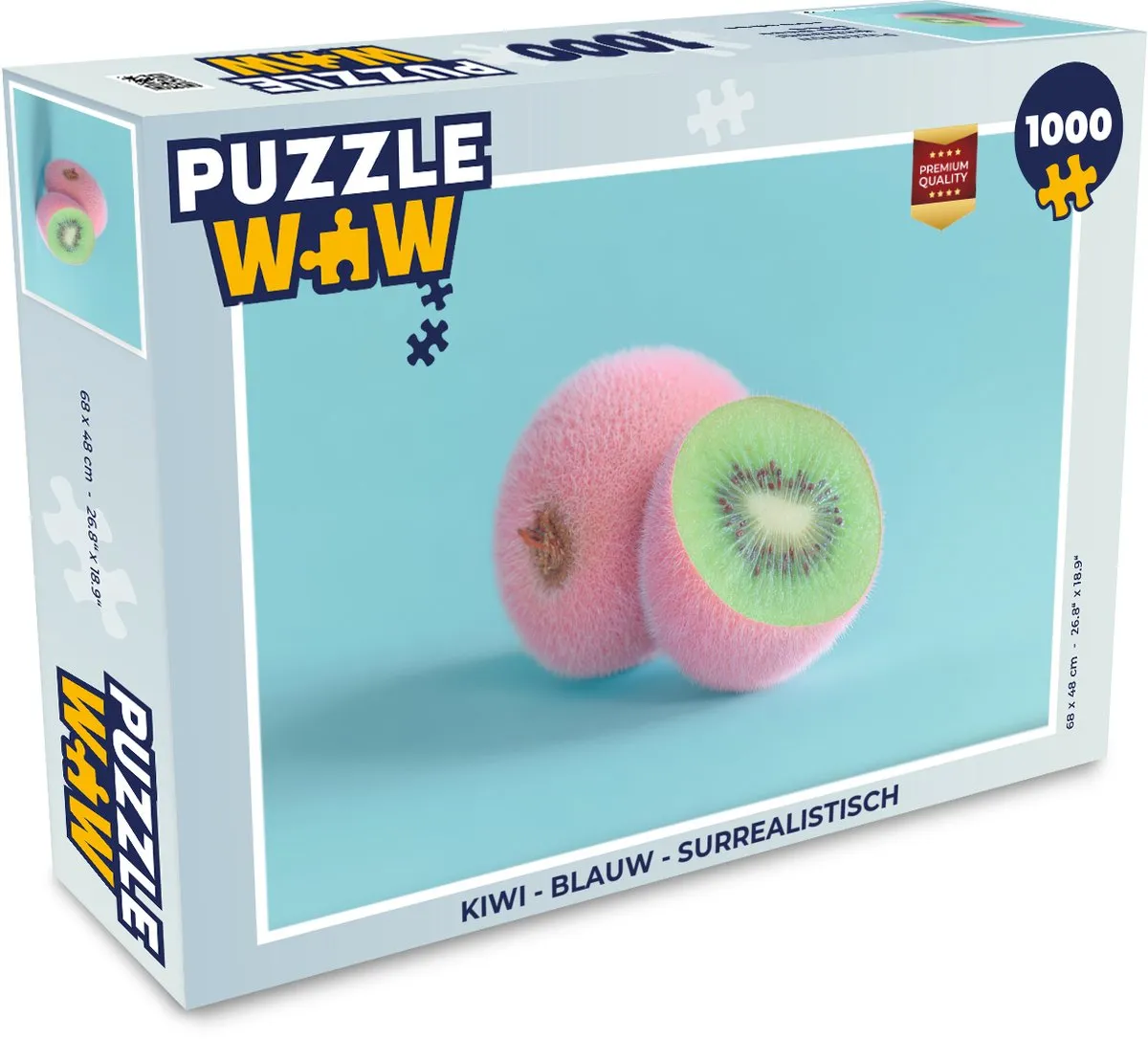 PuzzleWow Legpuzzel Kiwi 1000 Stuks