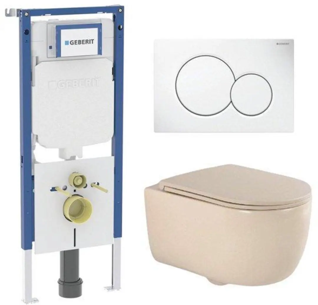 QeramiQ Dely Swirl Toiletset