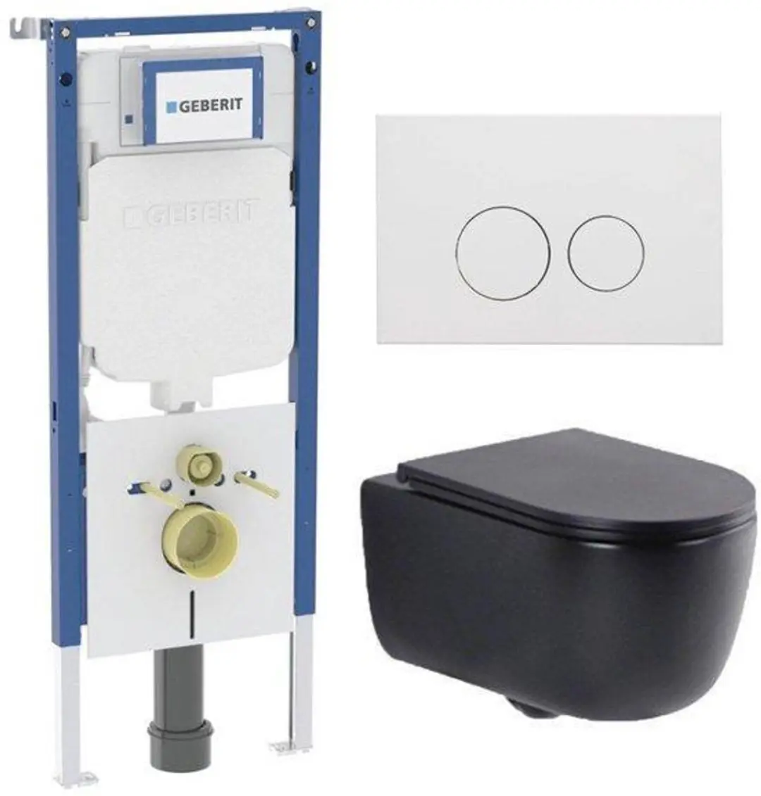 QeramiQ Dely Swirl Toiletset