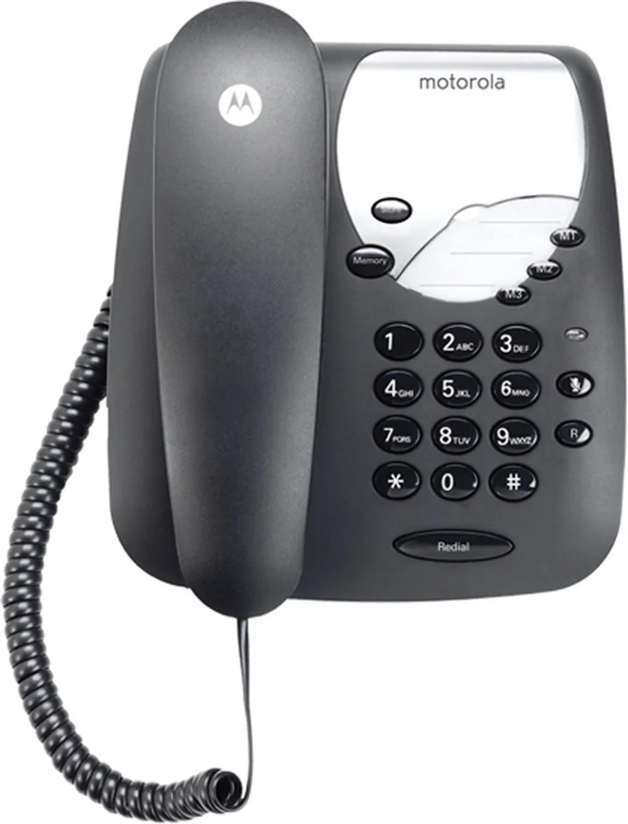 Motorola CT1 Landline Telefoon - 1 Handset - Wit