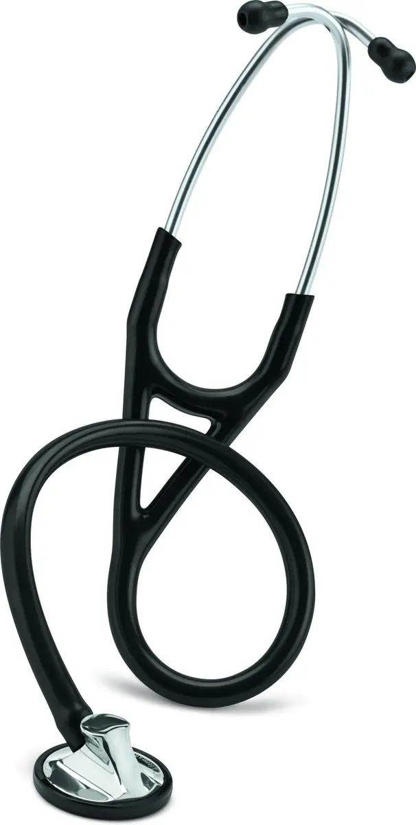 Littmann stethoscoop Master Cardiology Zwart / RVS geborsteld 3M
