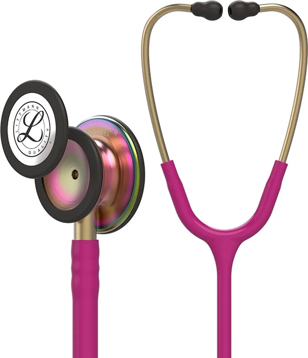 Littmann Classic III Stethoscoop 5806 Special Edition borststuk in regenboog afw