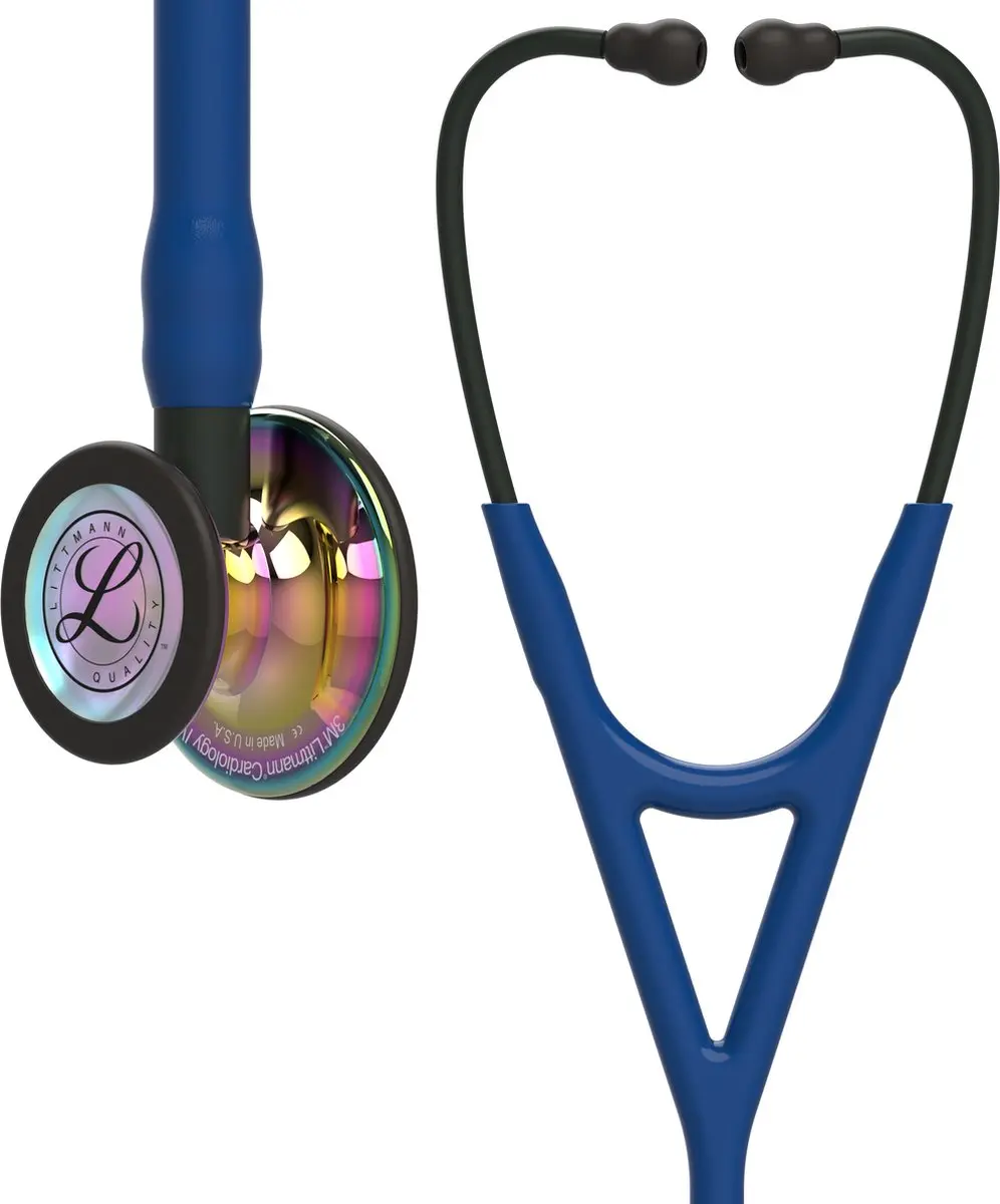 Littmann Cardiology IV Stethoscoop borststuk met hoogglanzende regenboogkleurige