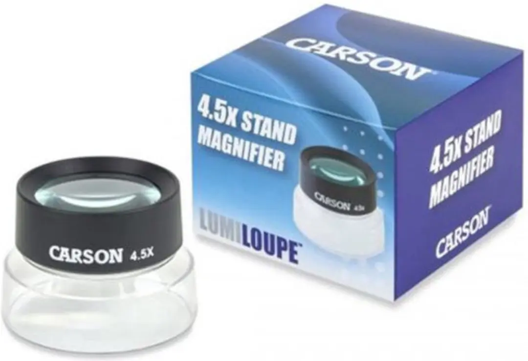 Carson Opzetloep LL-55 4,5x75mm - Zwart/Transparant - afbeelding 6 van 6