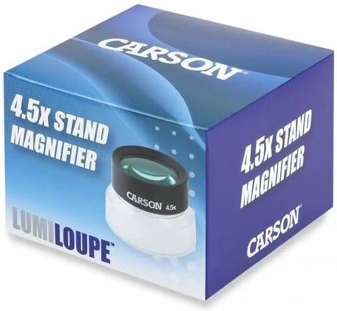 Carson Opzetloep LL-55 4,5x75mm - Zwart/Transparant - afbeelding 4 van 6
