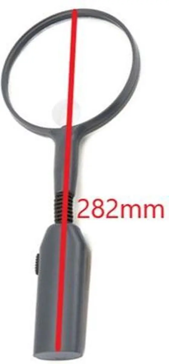 Carson Tafelloep Flexibele LED 2x110mm - Zwart - afbeelding 6 van 6