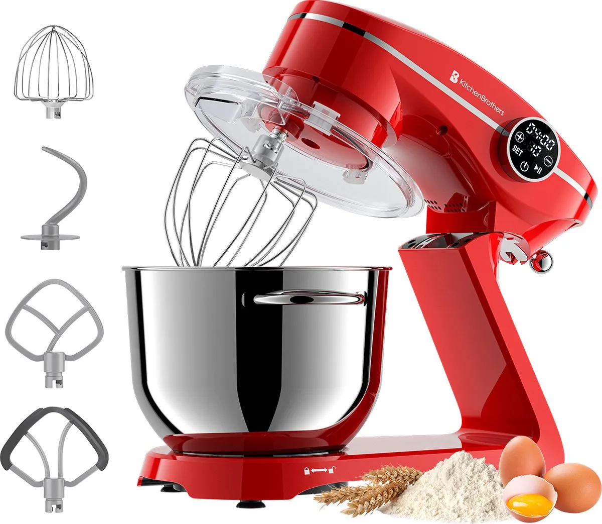 KitchenBrothers Keukenrobot 1800W