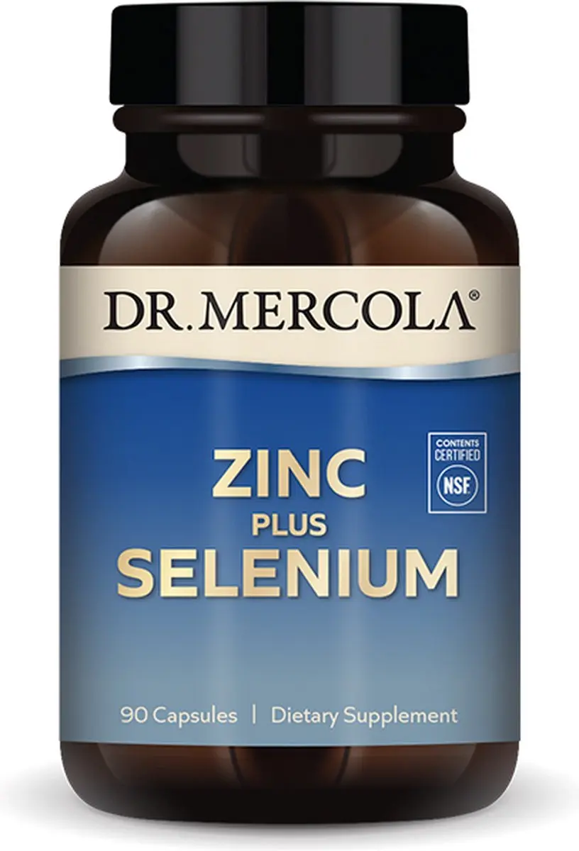 Dr. Mercola Zink plus Selenium 90 Capsules