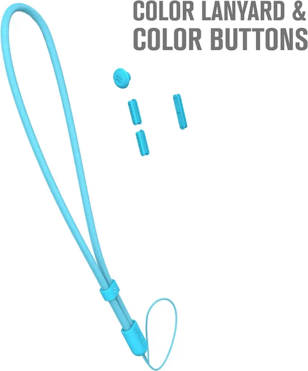 Catalyst Wrist Lanyard en Buttons Bondi Blue - afbeelding 3 van 6
