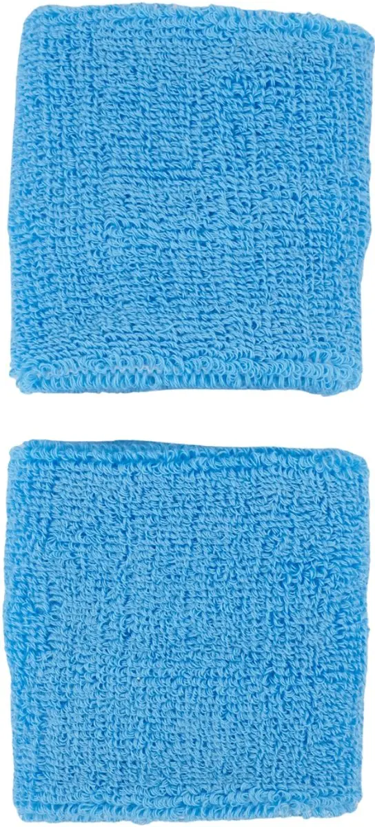 Nike Swoosh Classic Armband 2-Pack N1012405-409 - Blauw-wit - afbeelding 3 van 4