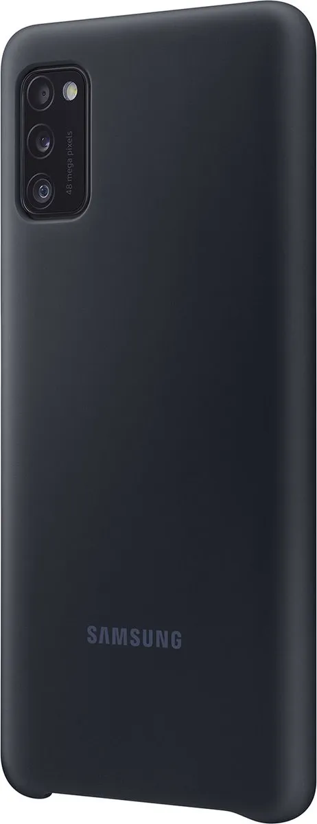 Samsung Silicone Hoesje Galaxy A41 - Zwart