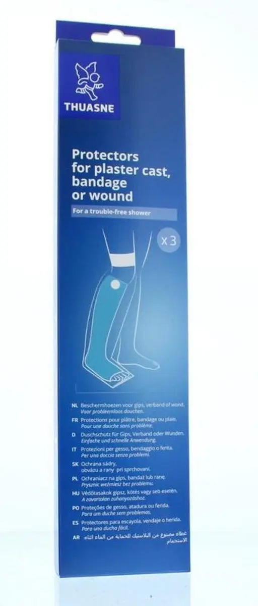 Thuasne Beschermhoes Voet Blauw - 3 Stuks - afbeelding 2 van 3