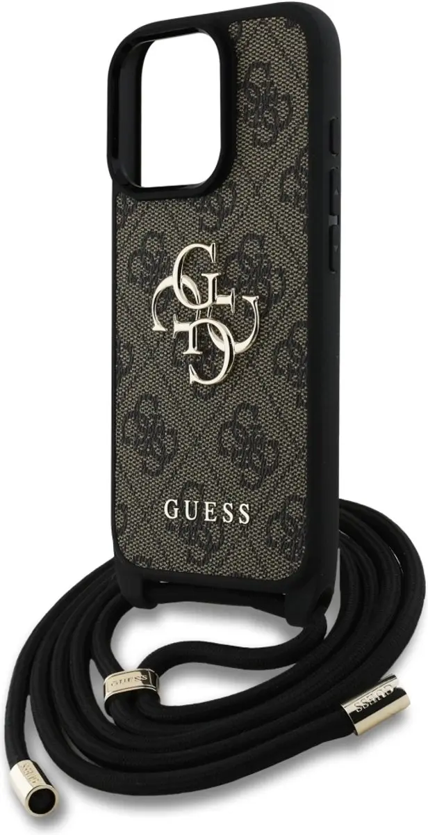 Guess 4G CBDY iPhone 16 Pro Max Hoes - Bruin - afbeelding 2 van 6