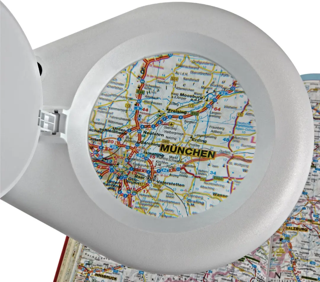 MAUL MAULviso LED Loeplamp 48cm - Wit - afbeelding 6 van 6