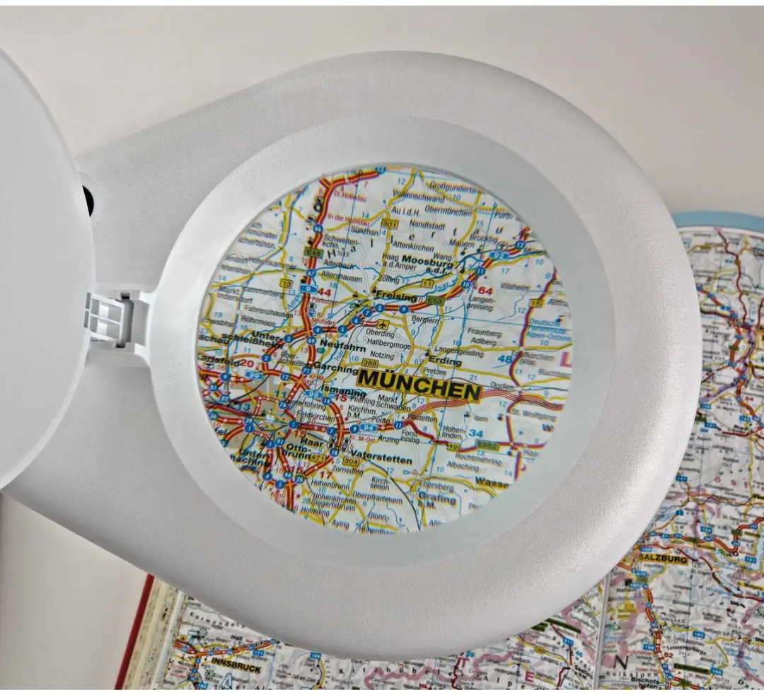MAUL MAULviso LED Loeplamp 48cm - Wit - afbeelding 4 van 6