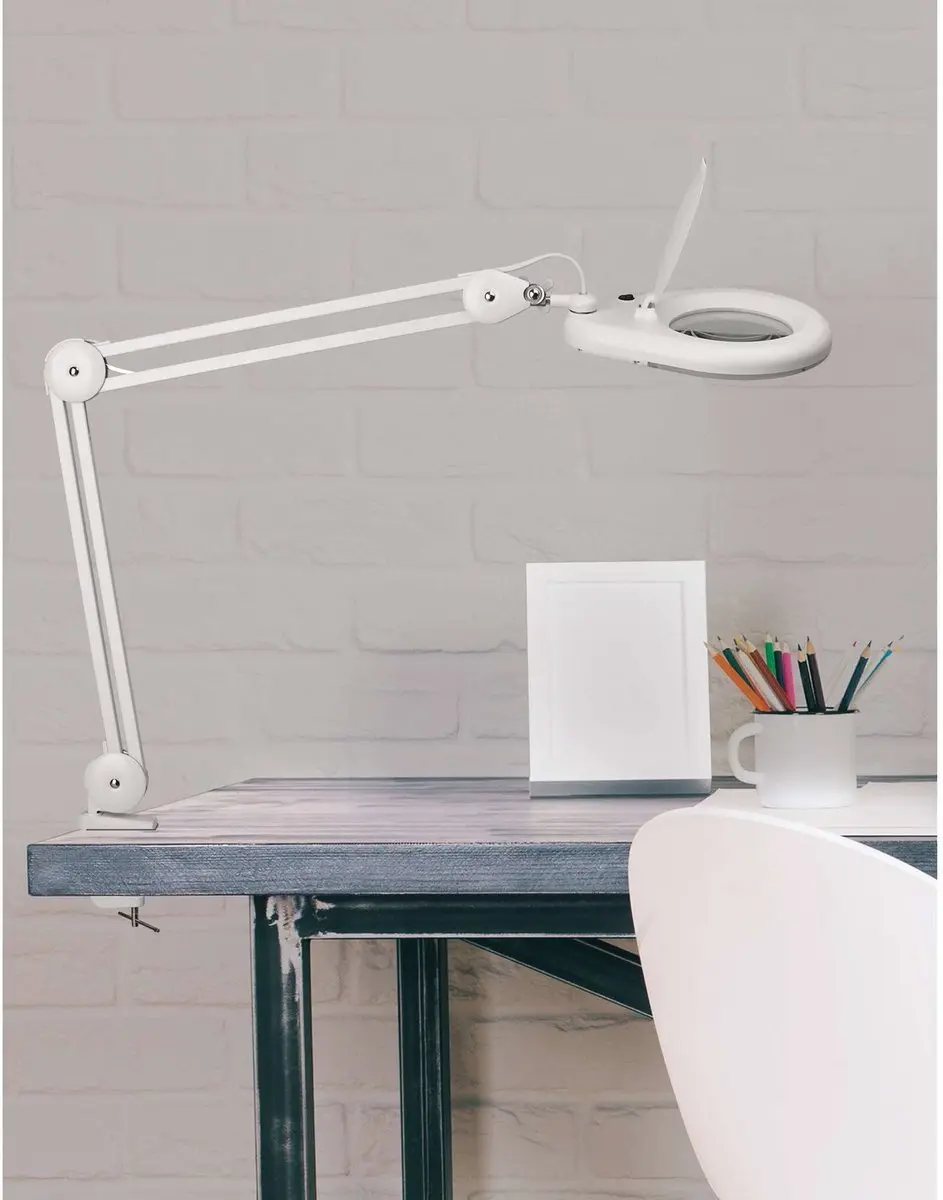 MAUL MAULviso LED Loeplamp - Wit - afbeelding 6 van 6