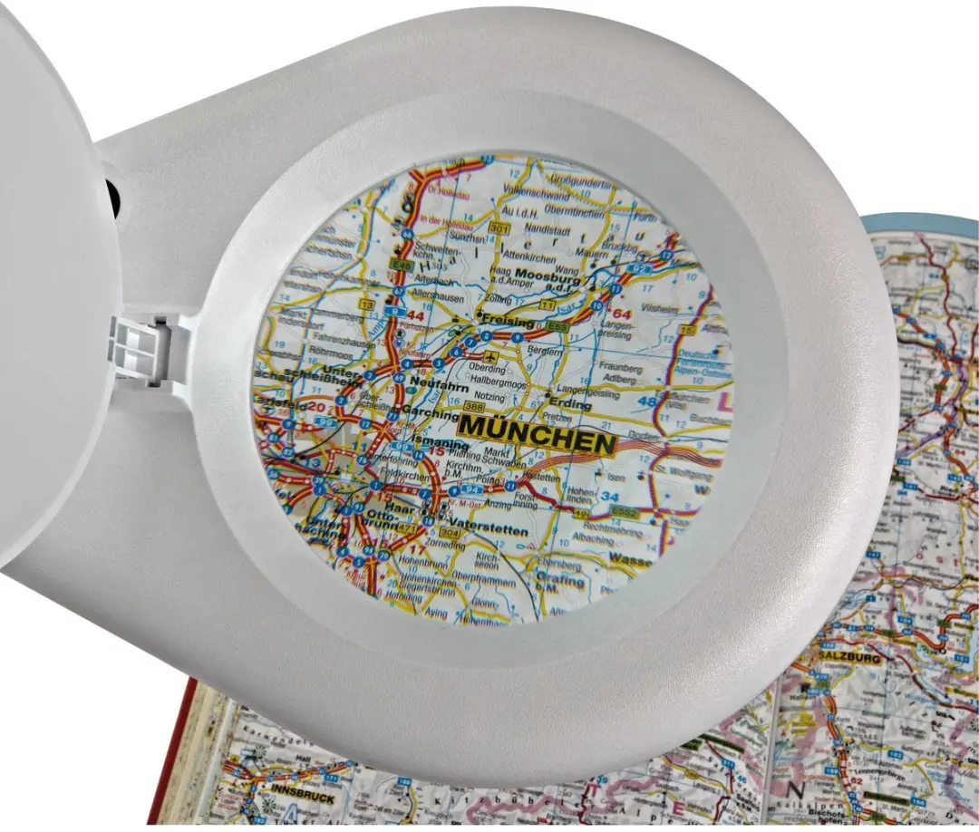 MAUL MAULviso LED Loeplamp - Wit - afbeelding 4 van 6