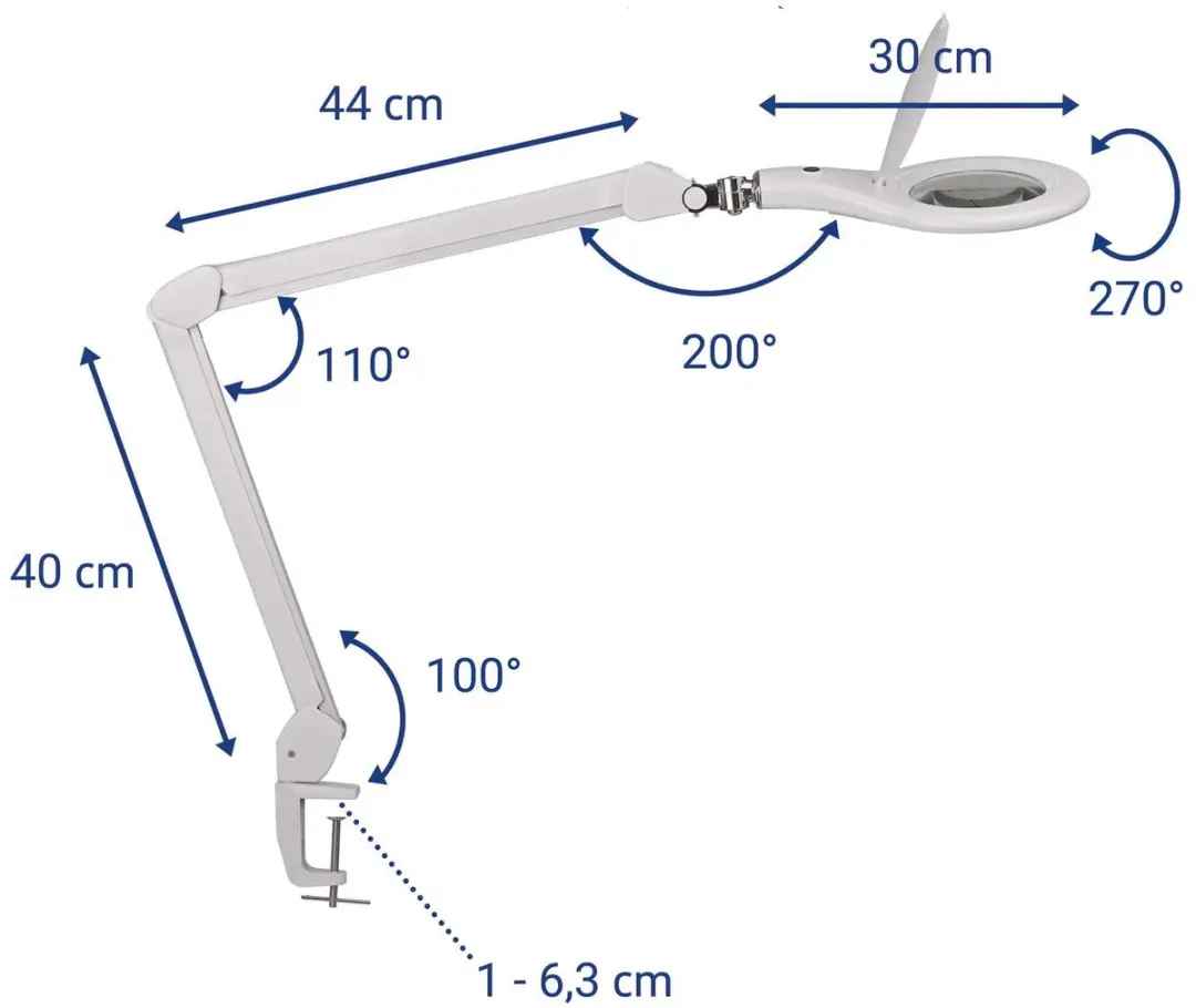 MAULmakro LED Loeplamp 50cm Wit - afbeelding 4 van 6