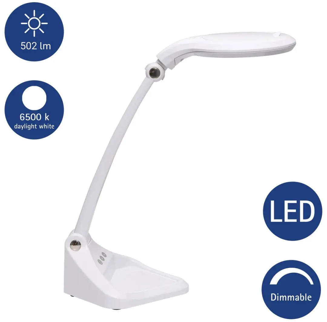 MAUL Mauliris LED Loeplamp 8261202 - Wit - afbeelding 5 van 6