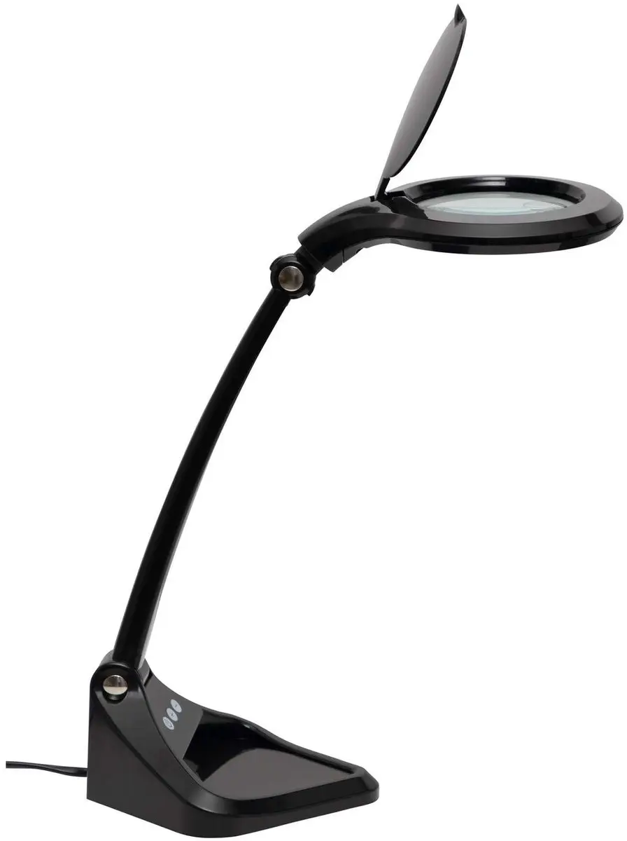 MAUL MAULiris LED Loeplamp - Dimmbaar - Zwart - afbeelding 5 van 6
