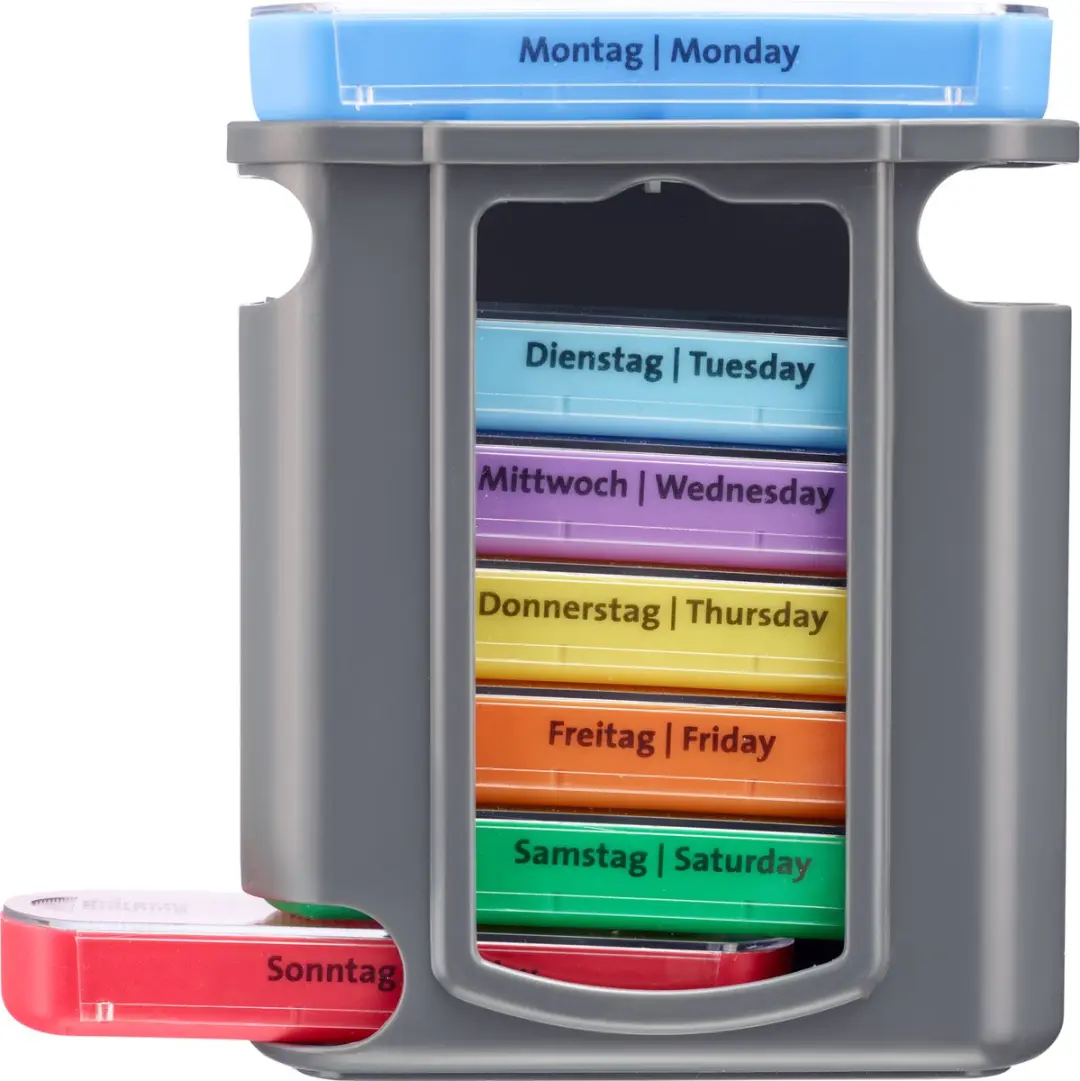 Westmark Tablettenbox 7-daags - 4 Vakjes per Dag - afbeelding 2 van 4