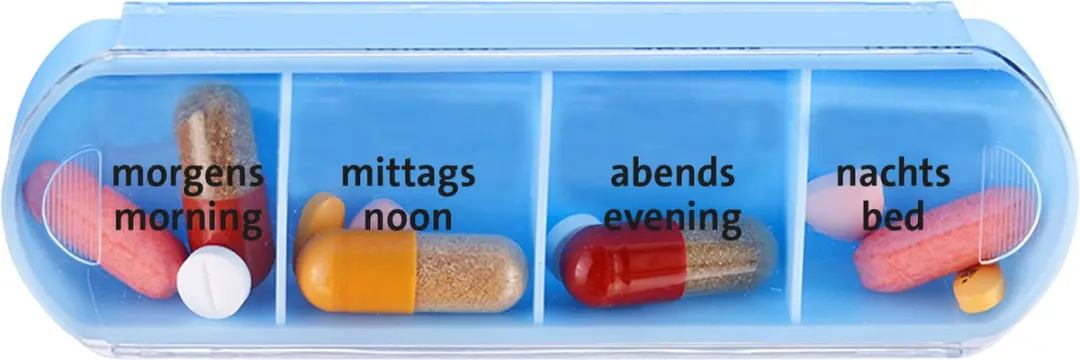 Westmark Tablettenbox 7-daags - 4 Vakjes per Dag - afbeelding 3 van 4
