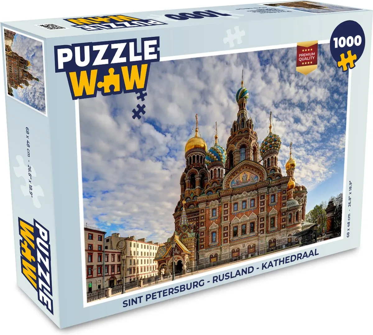 PuzzleWow Sint Petersburg Legpuzzel 1000 Stuks