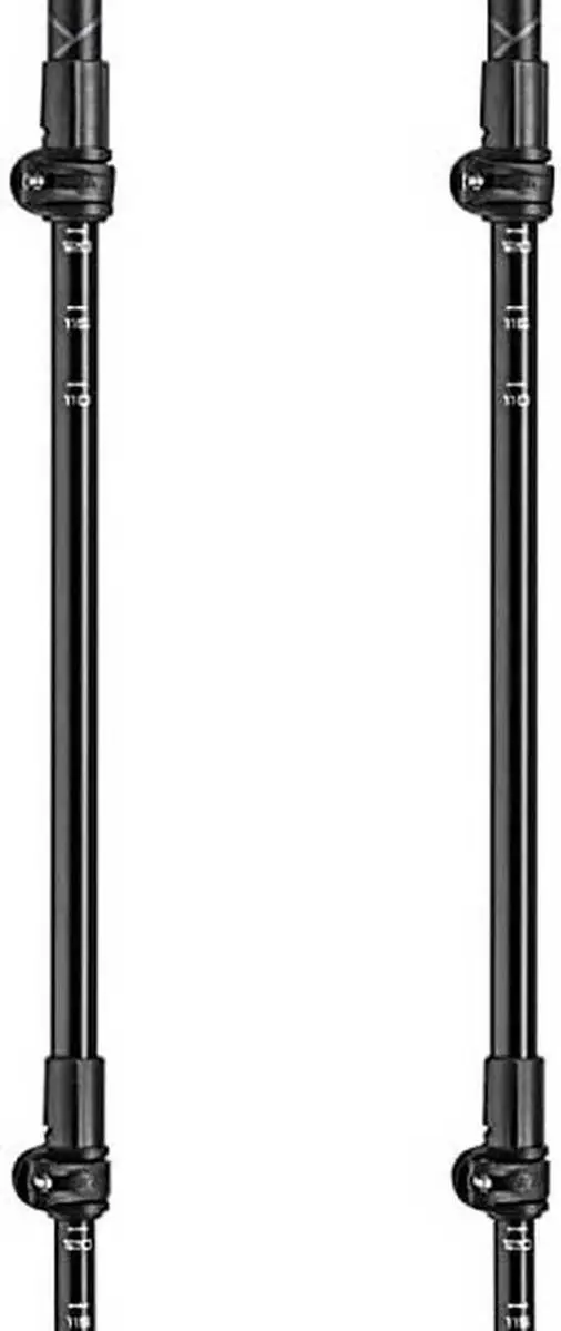 LEKI Khumbu AS Wandelstokken - Dark-Anthracite/Orange/Black - afbeelding 2 van 6