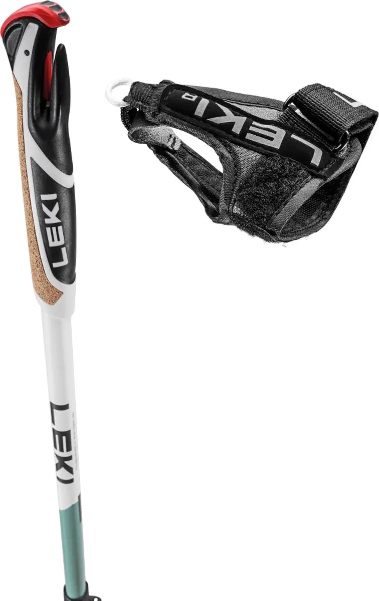 LEKI Spin Shark SL 3-delig Nordicwalkingstokken Wit - afbeelding 6 van 6