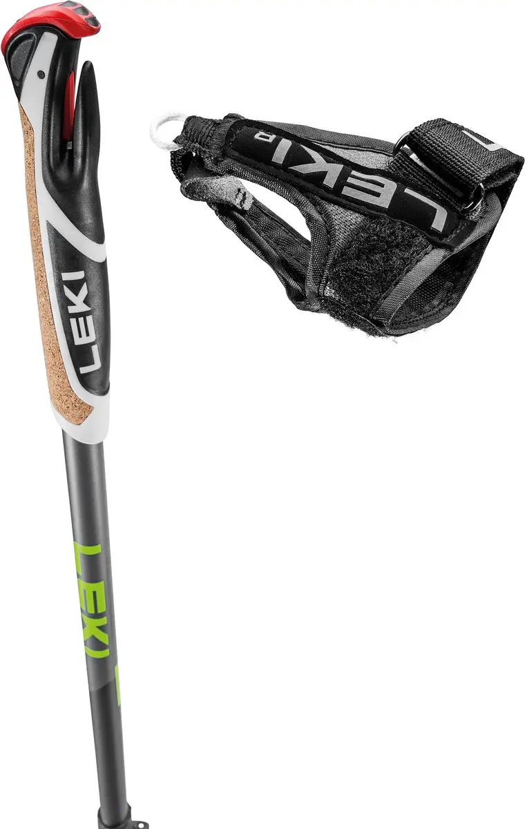 LEKI Spin Shark SL Wandelstokken - Telescopisch Paar - Grijs/Zwart - afbeelding 2 van 4