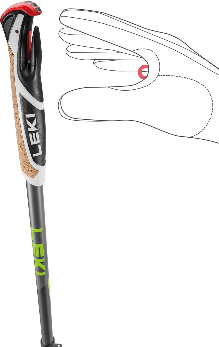 LEKI Spin Shark SL Wandelstokken