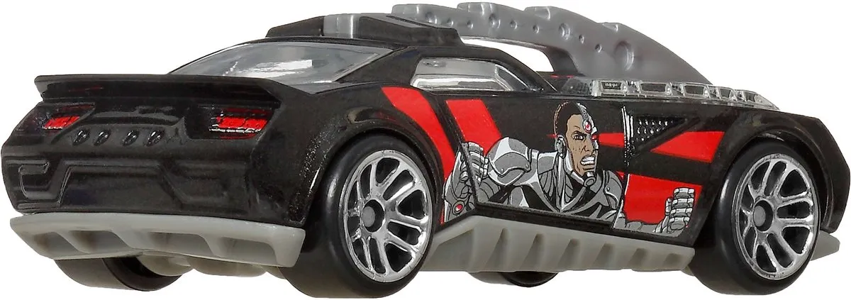 Hot Wheels JBY15 Auto - Zwart/Grijs/Rood