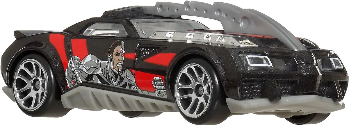 Hot Wheels JBY15 Auto - Zwart/Grijs/Rood