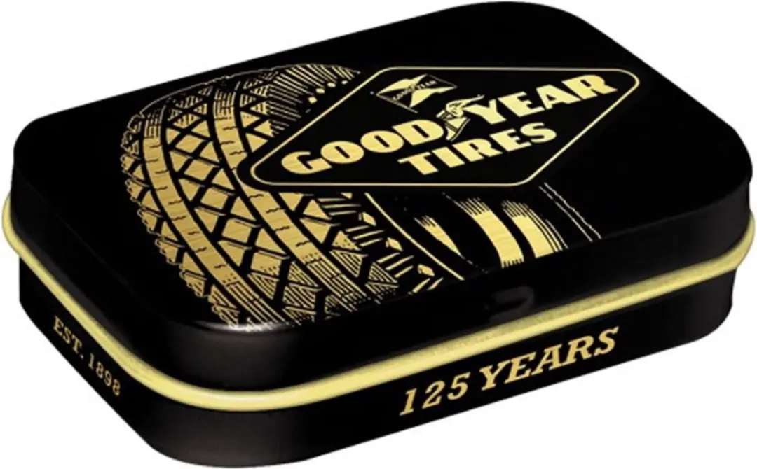 Pepermunt Blik Goodyear