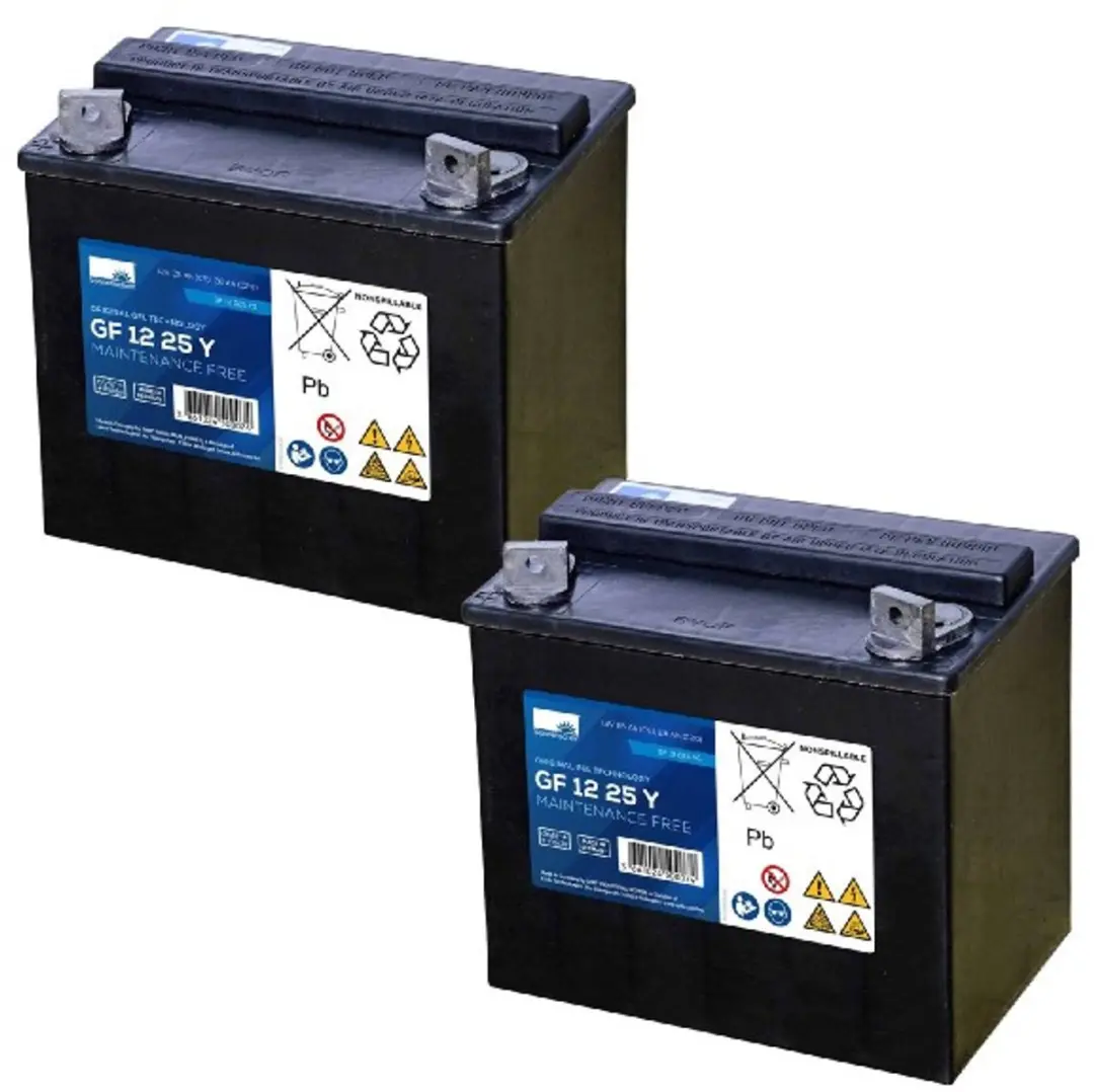 Exide Vervangende Accu Voor Invacare LX-4 Scooter 24V 2 X 12V 25Ah