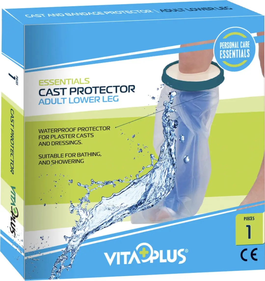 Vitaplus Gipsbeschermer Half Been Volwassen - Blauw - afbeelding 2 van 2