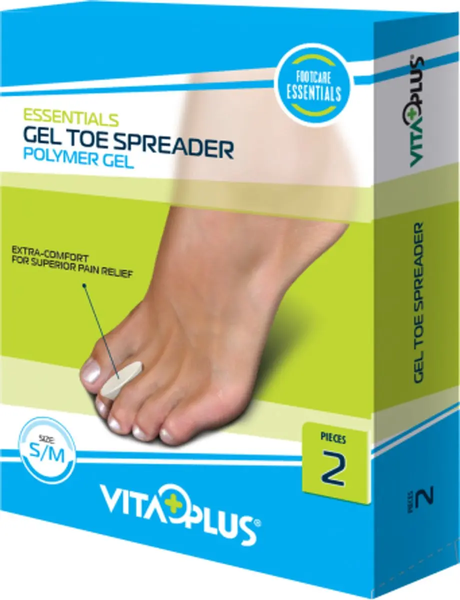 Vitaplus Gel Teenspreider S/M - afbeelding 2 van 2