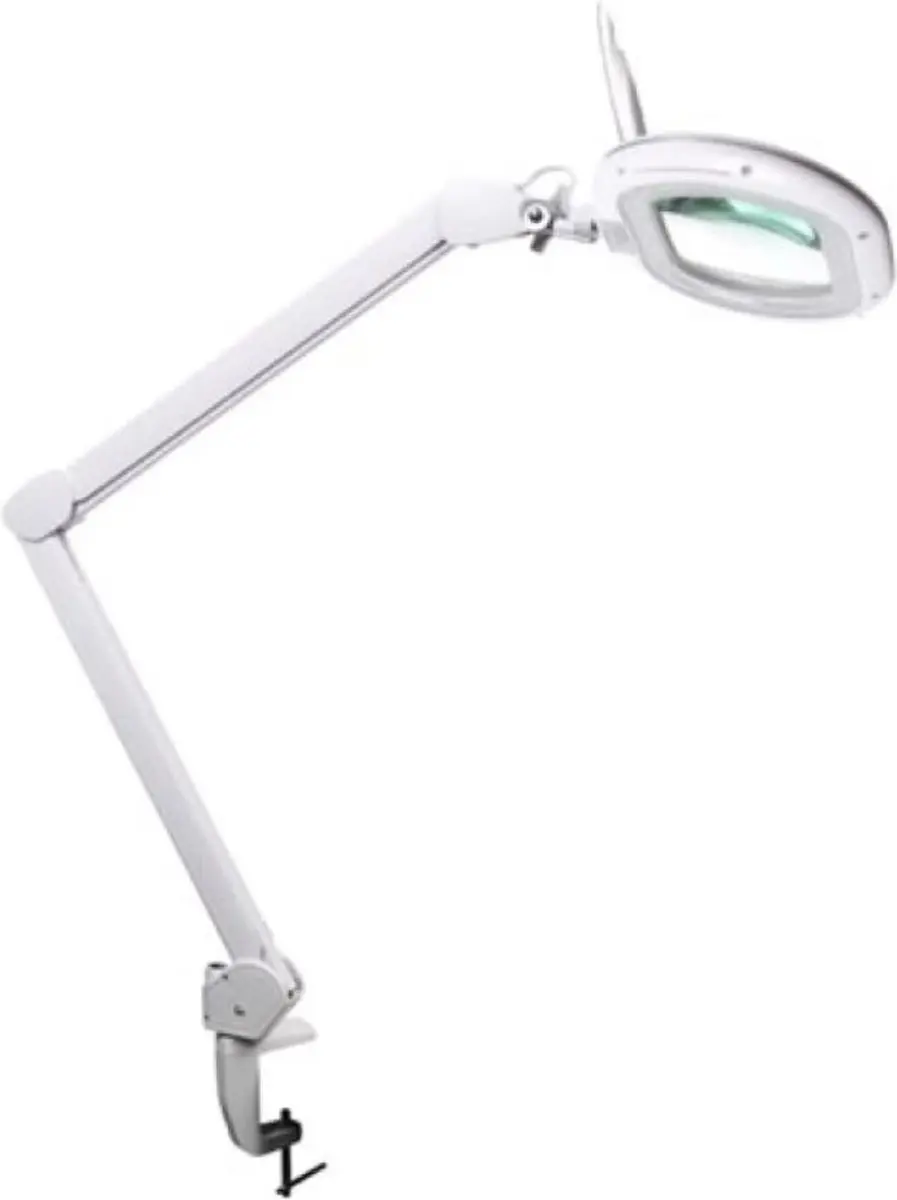 Velleman Ledloeplamp met klem, zwenkarm, aan/uit-schakelaar en dimfunctie, 60 le