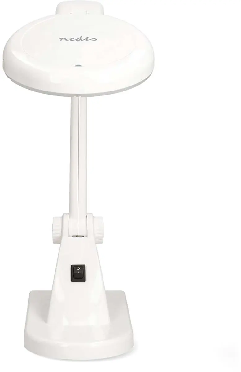 Nedis Tafel-Loeplamp 6W Wit - afbeelding 4 van 5