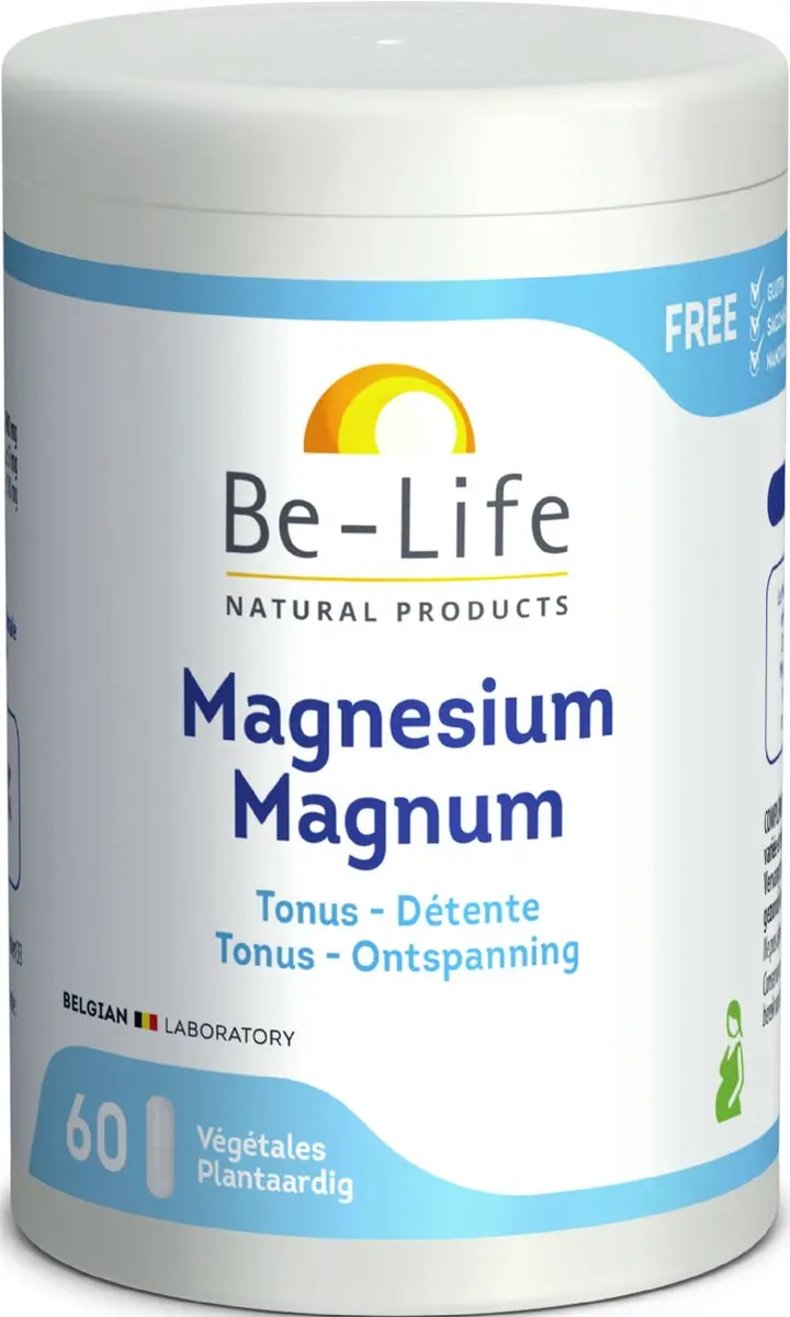 Be-Life Magnesium Magnum 60 Softgels - afbeelding 6 van 6