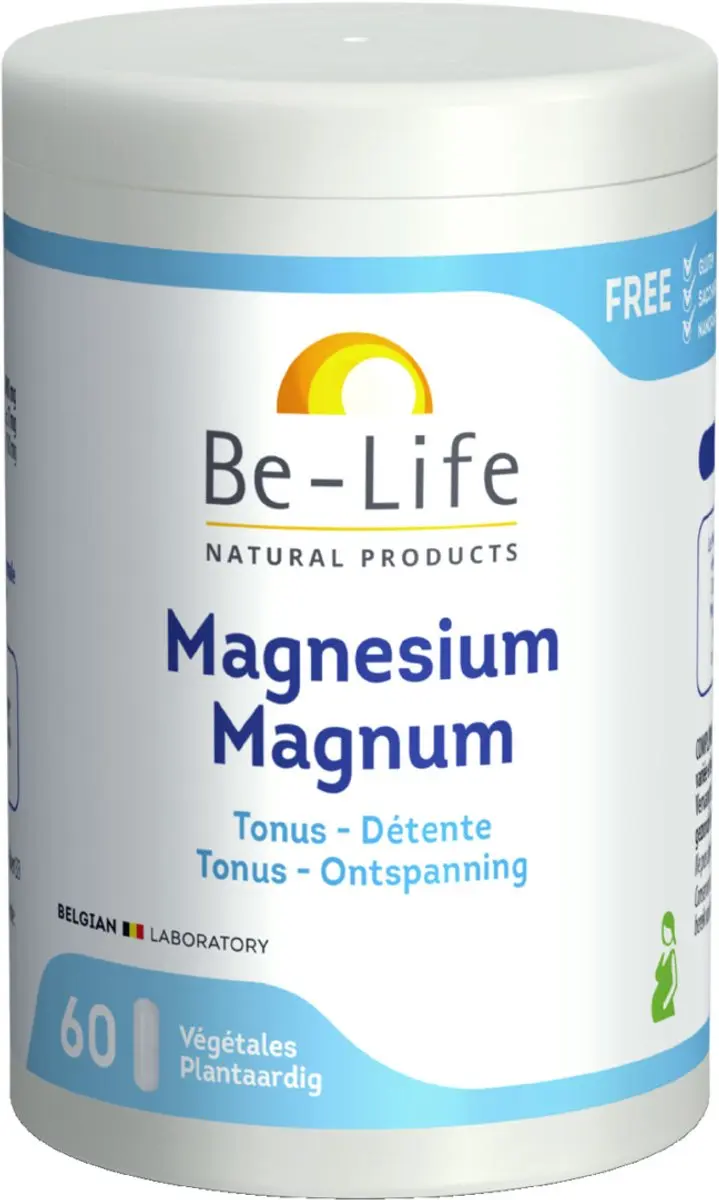 Be-Life Magnesium Magnum 60 Softgels - afbeelding 2 van 6