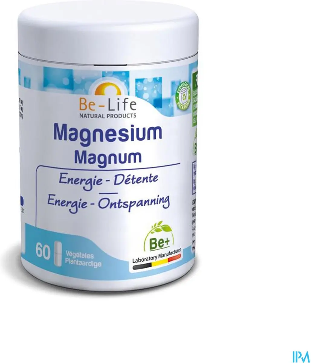 Be-Life Magnesium Magnum 60 Softgels - afbeelding 3 van 6